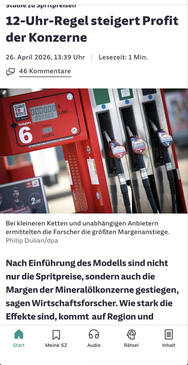 Wer hätte das ahnen können?