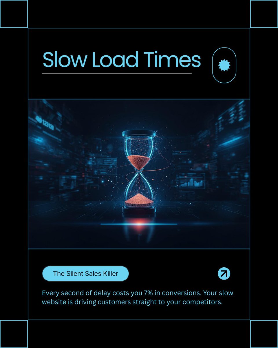 Pavel_Codex786's tweet photo. 1️⃣ Speed: 1s delay = 7% drop in sales. Speed is the new currency. ⚡

2️⃣ Mobile: 60% of traffic is on mobile. If it’s not responsive, you’re invisible to half the world. 📱

Don't let technical debt kill your profit. https://t.co/7Gb1xXRtZj