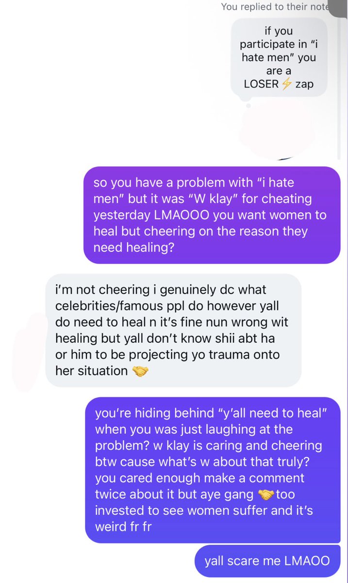 evb got me fucked up on Megan’s behalf