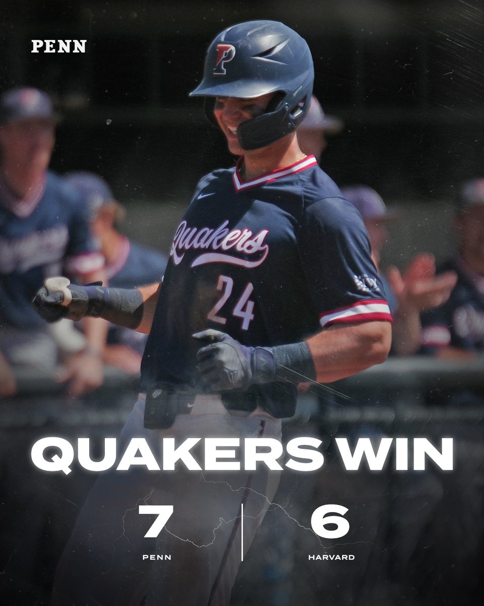 PennBaseball's tweet image. Big smiles after the clean sweep 😄

#QuakeShow | #FightOnPenn