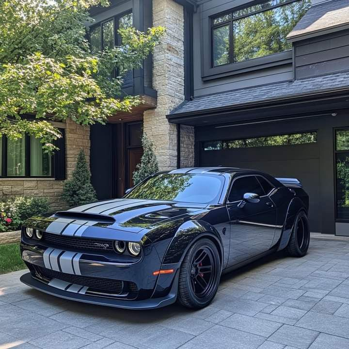 Teambuck2005's tweet photo. It’s not just a car, it’s a statement that says I prefer raw power over quiet luxury. 🖤 https://t.co/eJSkIBdOeo