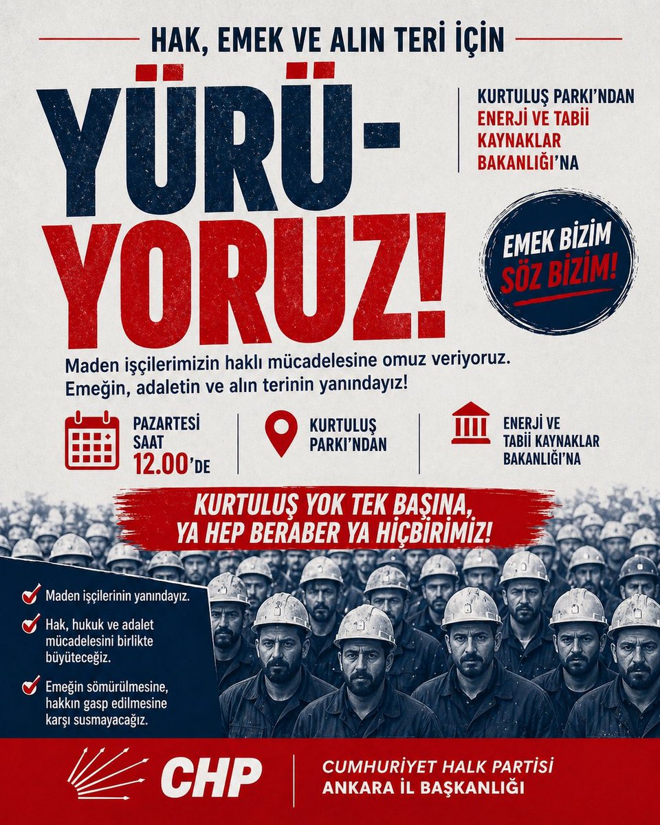 CHP Ankara İl Başkanlığı tweet media