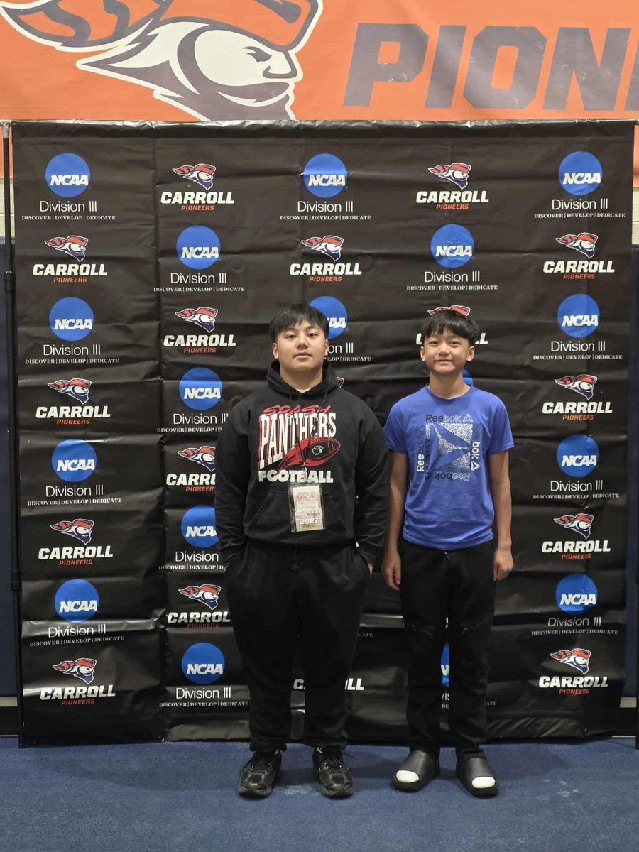AMouanoutoua's tweet photo. Had a great time during my Jr Day Invite at Carroll I’m blessed for the opportunity!
Appreciate the opportunity!
@CoachHolleyCU @CoachE_SPASH @CoacHawleySPASH @MJ_NFLDraft https://t.co/F7OouUxSvz