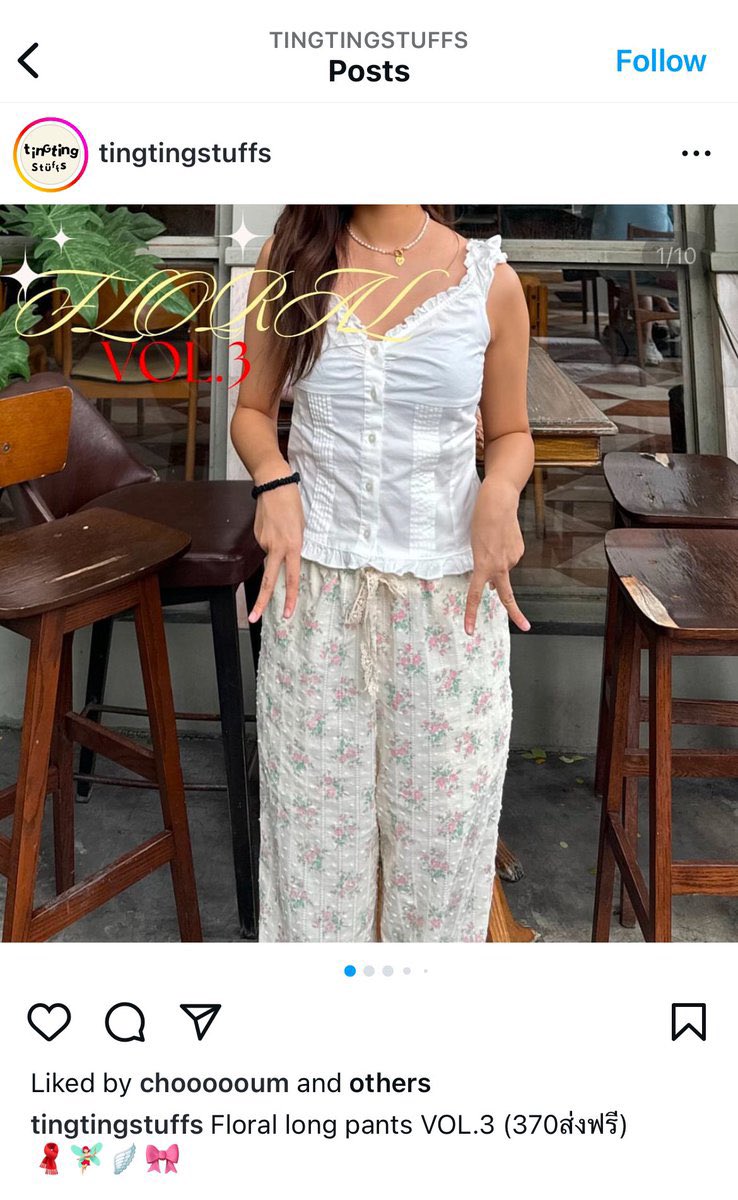 pun_er31322's tweet photo. ส่งต่อ tingtingstuffs
🩷 Floral long pants vol.3 🩷
เคยใส่ 1 ครั้ง ไม่มีตำหนิ เชือกยังสภาพดี
🌟สนใจทักมาพตได้ค่ะ🌟

320 รวมส่ง

#ส่งต่อtingtingstuff #ส่งต่อเสื้อผ้า #ส่งต่อstylist #ส่งต่อcintage #เสื้อผ้า #เสื้อผ้าแฟชั่น #กางเกงผ้า https://t.co/m0oDdRbYkG