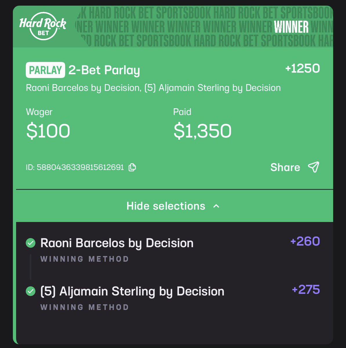 PropsSaturday's tweet photo. @BetsandPicksMMA 💥 https://t.co/VYTZmAlFgn