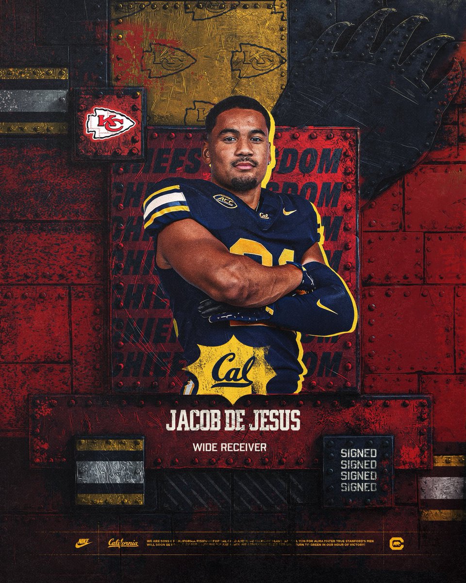 CalFootball's tweet image. JDJ is a CHIEF

#GoBears