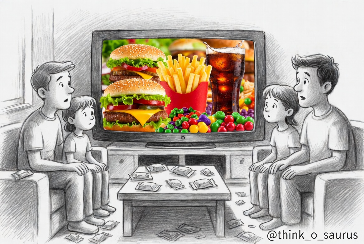 $20 billion spent on junk food ads in 2025. Is this a marketing strategy or our bid to finally become a snack-based society?

#JunkFoodAds #SnackSociety

emarketer.com/content/ban-on…