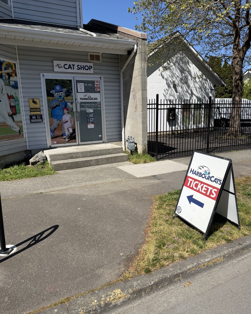 HarbourCats's tweet image. If you happen to be in the vicinity of Royal Athletic Park today, we are open until 3:00 PM for tickets, merchandise, flex pack sales and All-Star Game packages! 1814 Vancouver Street.

# #SupportLocal #LocalFun #DateNightIdeas #HarbourCats #WCLBaseball #baseballseason #baseball
