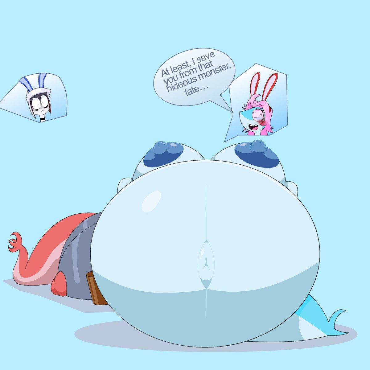 Proofinator's tweet photo. Twinmill the Easter Shark 2/2 Very Late Easter Gift for
@LadyLuckFate https://t.co/0VDEC0tWTn