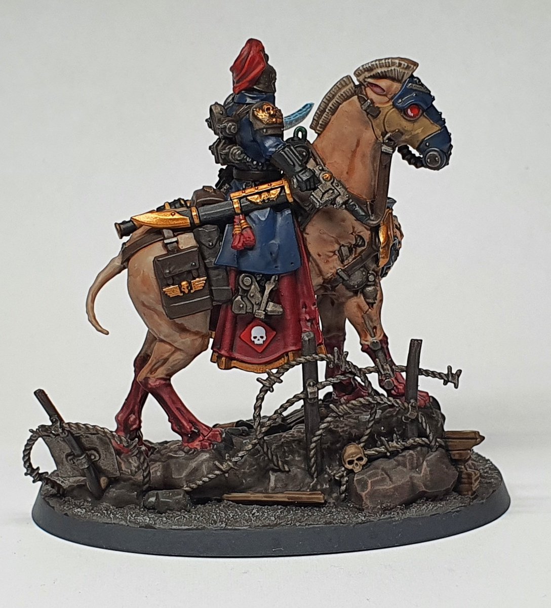 XSnake213X's tweet image. And the finished Lord Marshal Dreir 

#WarhammerCommunity #warhamfam #Warmongers #miniaturepainting #hobbydairy #Paintslam2026