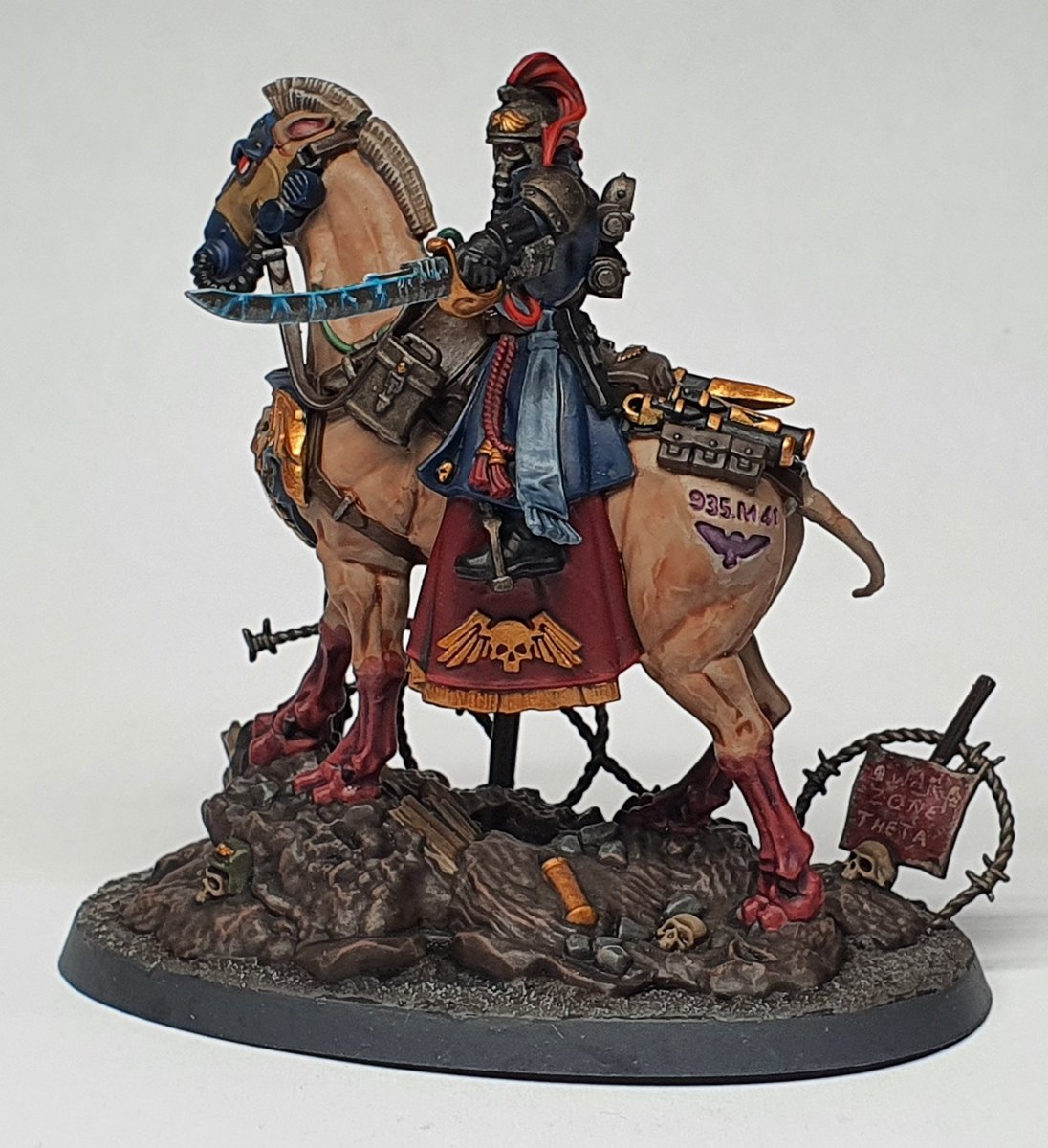 XSnake213X's tweet image. And the finished Lord Marshal Dreir 

#WarhammerCommunity #warhamfam #Warmongers #miniaturepainting #hobbydairy #Paintslam2026