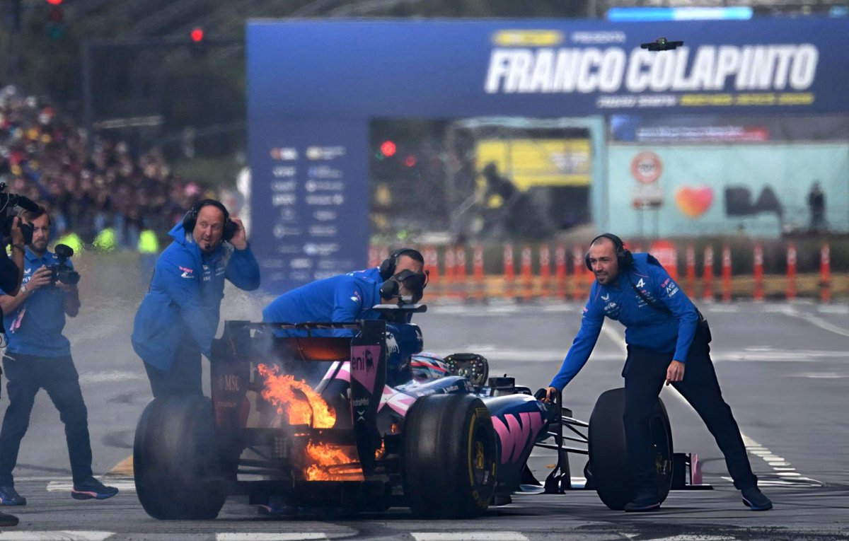 TREMENDA FOTO!!!!  #FrancoColapinto #F1 

📸Luis Robayo