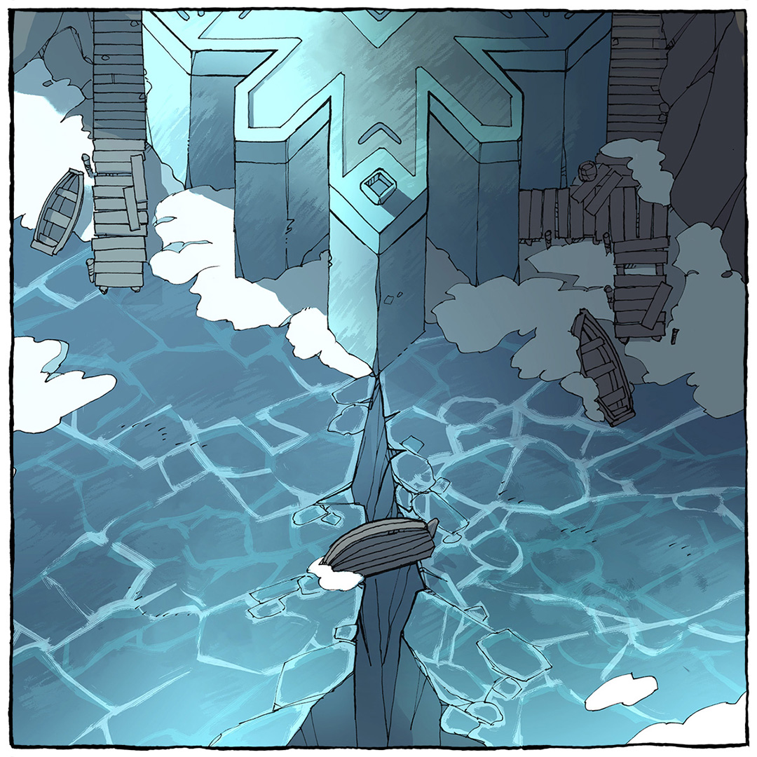 2minutetabletop's tweet image. Tread carefully! This icy battle map contains some perilous falls. How would you implement a slippery surface like this into your encounter, DMs?

Download the Ice Temple battle map 2minutetabletop.com/product/ice-te…

#dnd #dnd5e #ttrpg #dungeonsanddragons #maps