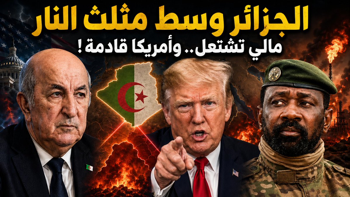 #الجزائر وسط مثلث النار: #أسرار لم تُنشر! ماذا تخطط #واشنطن للجزائر؟ حقيقة ما يحدث في #مالي ومضيق #هرمز ! التفاصيل على الرابط 👇
youtu.be/qBcZDnwgMjg