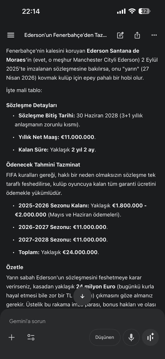 SandrBlockchain's tweet photo. Yöneticiler akıllı olsun. Sinirle 24 milyon euro ödeyip kovmayın bu adamı. Yedeğe çekin, kariyerini yedekte oturtarak bitirin. @Fenerbahce belli ki bilerek gitmek için yapıyor. 2 yıl yedekte oturarak tükensin, gidiyosa alacaklarından vazgeçip gitsin. #fenerbahçe https://t.co/WIrwb5dsOp