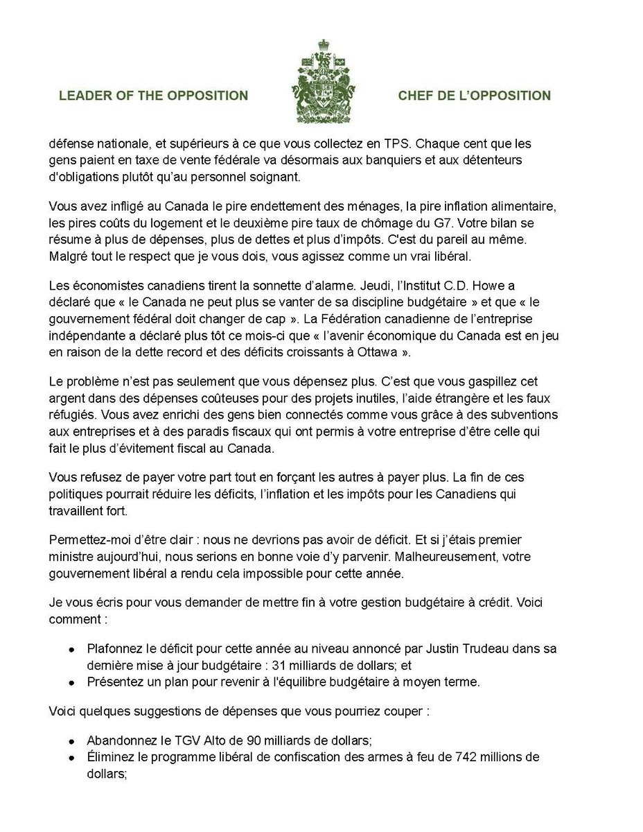 Pierre Poilievre tweet media