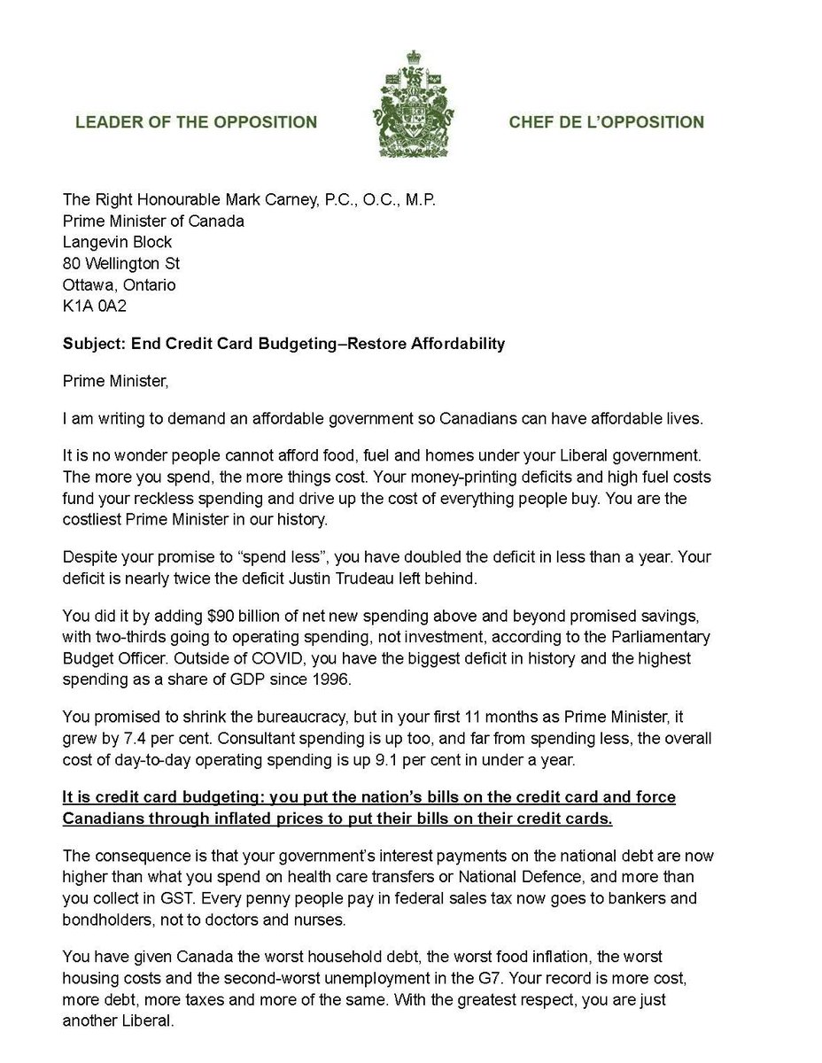 Pierre Poilievre tweet media