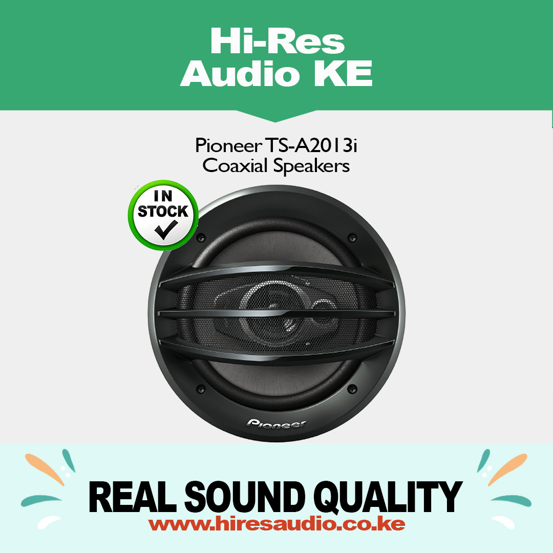 Pioneer TS-A2013i for clearer vocals, fuller sound.

Balanced output and clean highs for daily listening.

Built for reliable speaker upgrades.

Available at <a href="/HiResAudioKe/">Hi-Res Audio KE</a> 

Learn more: hiresaudio.co.ke/product/pionee…

📞 0743 081 891

#HiResAudioKE
#CarAudioUpgrade 
#CarAudioSystems