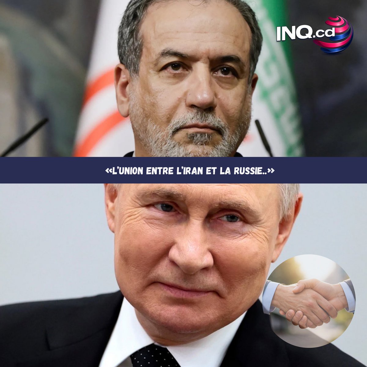 INQ_cd's tweet photo. 🇮🇷🇷🇺 Le ministre #iranien des Affaires étrangères, Araghchi, se rendra en #Russie pour rencontrer le président #Poutine https://t.co/ymXc9yL5Jz