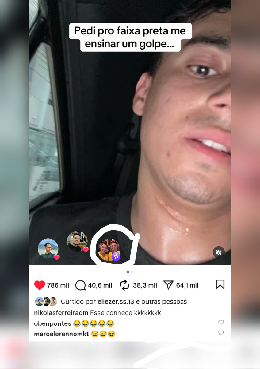 Vão tentar “cancelar” o Flávio por repostar o Nikolas agora, gados do Kim Paim?
Ou essa regra só vale quando é a Michelle repostando alguém?
Pelo visto, o Flávio é mais “nikolete” do que muita gente imaginava. 😂😂😂