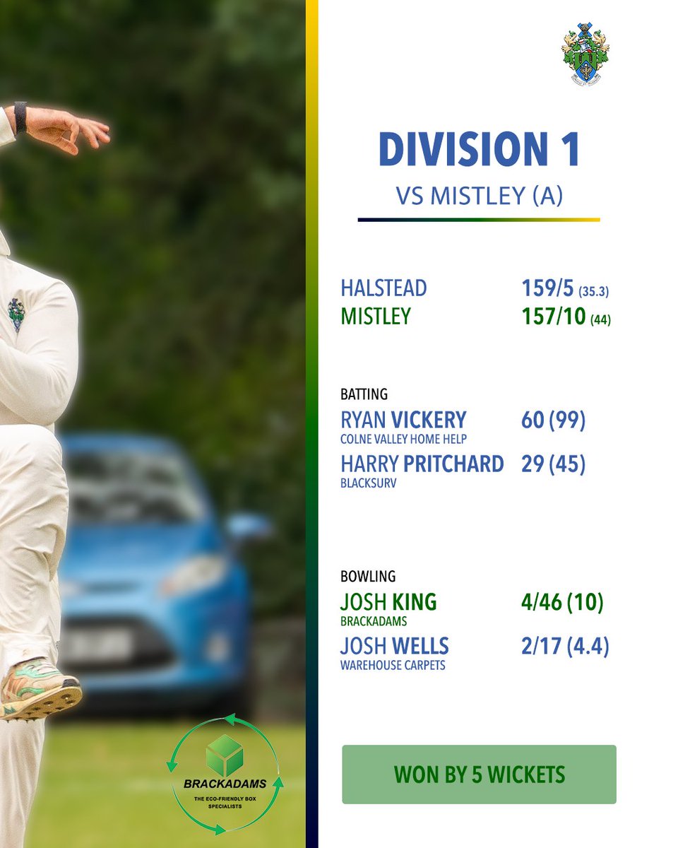 Halstead Cricket Club tweet media