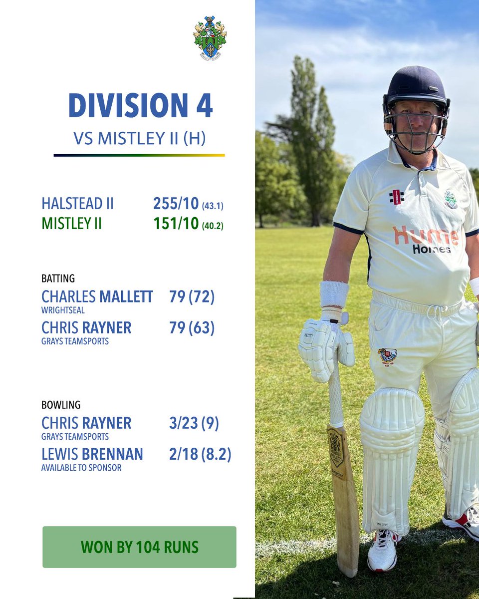 Halstead Cricket Club tweet media