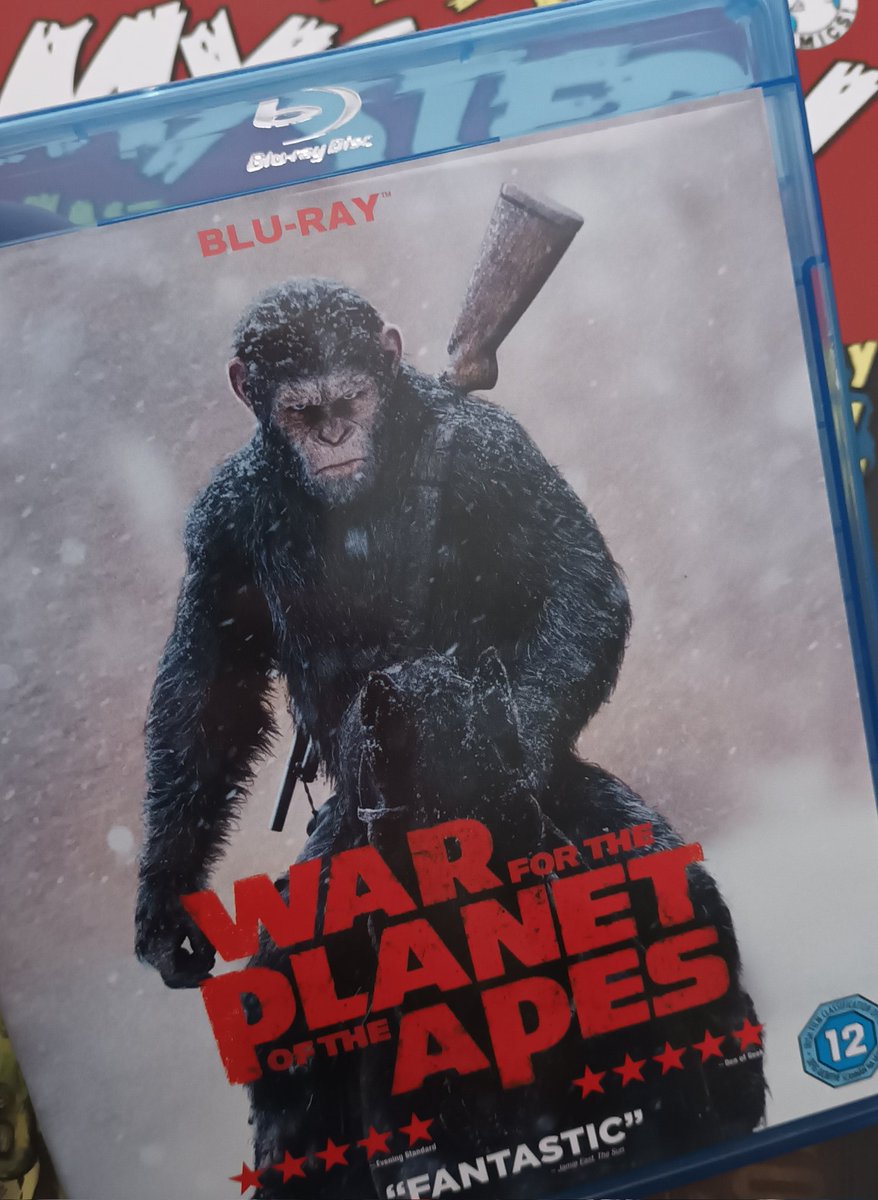 Crawford_Hazle's tweet photo. After watching the original series yesterday, I'm just about to finish the Caesar trilogy tonight. I  recommend you all have an APE-ATHON at some point 🙂🍿👍👍#GoApe https://t.co/e4HUnTsghm