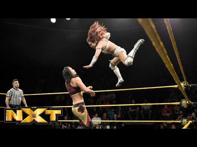 Astrozombies777's tweet image. Shayna and Kairi had such a brilliant fued in #NXT 
@QoSBaszler 👑♠️ @KAIRI_official 🦜