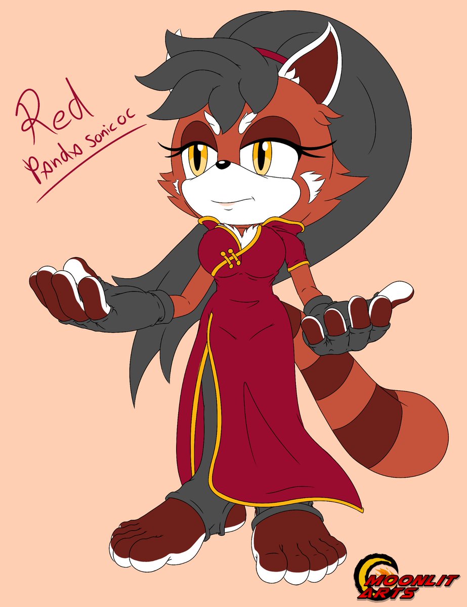 moonlit_warrior's tweet photo. I had a idea last night &amp; decided to put it to the Test....

She has no name right now &amp; this is a Rough so who knows what would happen to her in the future!
*It would be positive though!*
@sonicfancharacter @roughconcept https://t.co/XmrBh44PTA