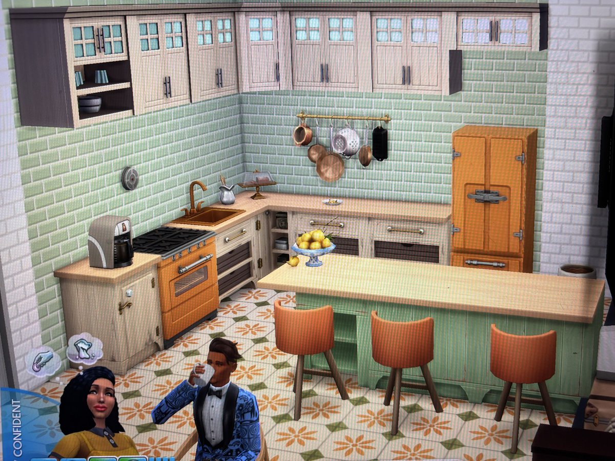 sisugaricet's tweet image. #thesims4 #kitchen