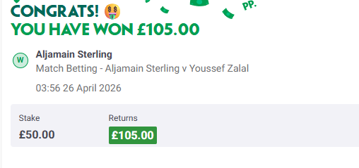 RackettMMA's tweet photo. “Not huge, but profit is profit. +2.6u 💰 #UFC #UFCBetting #MMABetting #SportsBetting #GamblingTwitter https://t.co/c4QN2snGhw