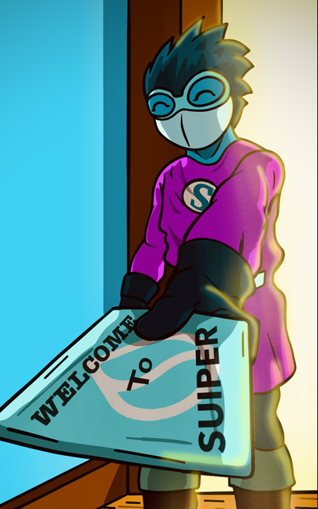 SUIPER the Hero tweet media