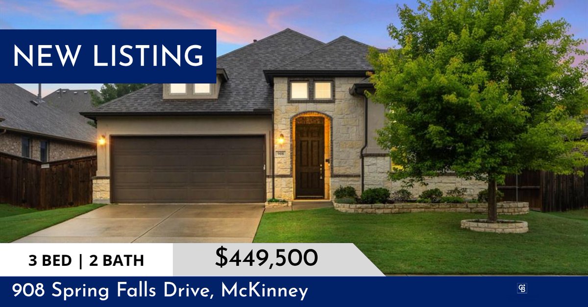 CGaleParks's tweet photo. 📍 New Listing 📍 Take a look at this fantastic new property that just hit the market located at 908 Spring Falls Drive in Mckinney. Reach out here or at (972) 965-1095 for more information!

Listed by Stacey Hunter https://t.co/b7xCrsXdpA https://t.co/rlzao7hp0r