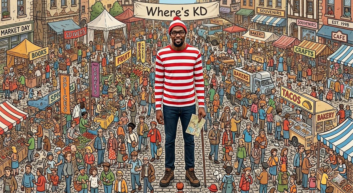 munawar_rangoon's tweet photo. Where's KD? @KDTrey5 https://t.co/Lmg5m8r9RR