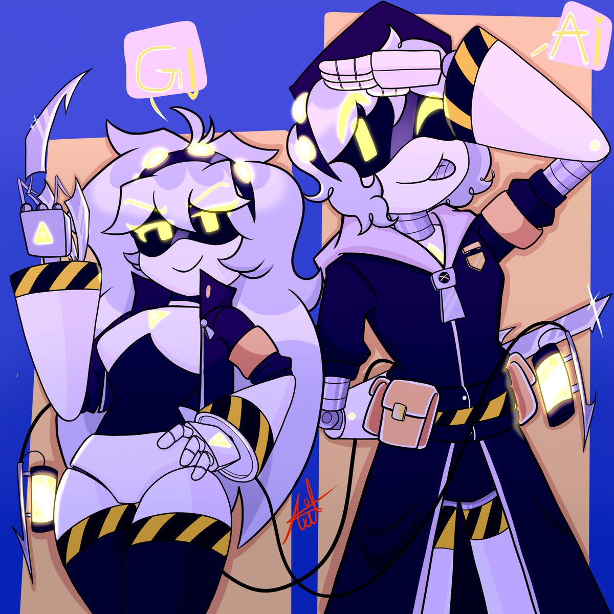 Anothrcartoonis's tweet photo. Nuevos oc's de murde drons con mi dueña @VolettN ✨️🤍✨️🤍✨️🤍✨️🤍✨️🤍✨️🤍✨️🤍✨️🤍✨️
Me gusto mucho el concepto y el la serie a pesar de que se siente apresurada la verdad la disfrute bastante :D
#Murderdrones #dibujodigital #digitalart https://t.co/FnI4hPIpyq