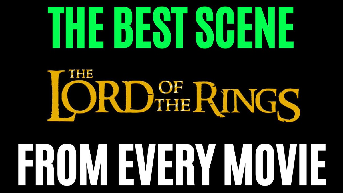McNultyFiction's tweet image. NEW VIDEO! Today I discuss the BEST SCENE in every Lord of the Rings &amp;amp; Hobbit movie!  

youtu.be/0rum-4JrW5c

#LordoftheRings #Hobbit #LOTR #movie #movies #writing #writingadvice #writingcommunity