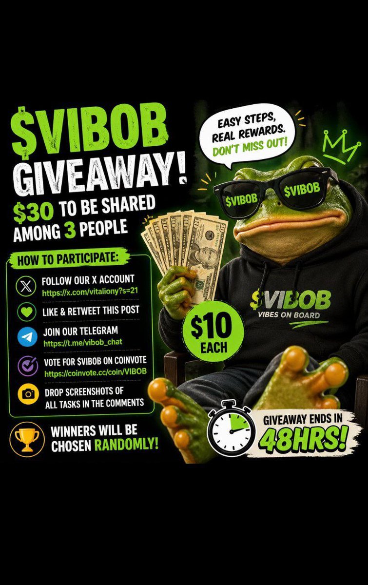 $VIBOB tweet media
