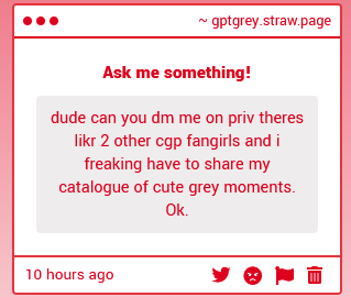 grey warrior tweet media