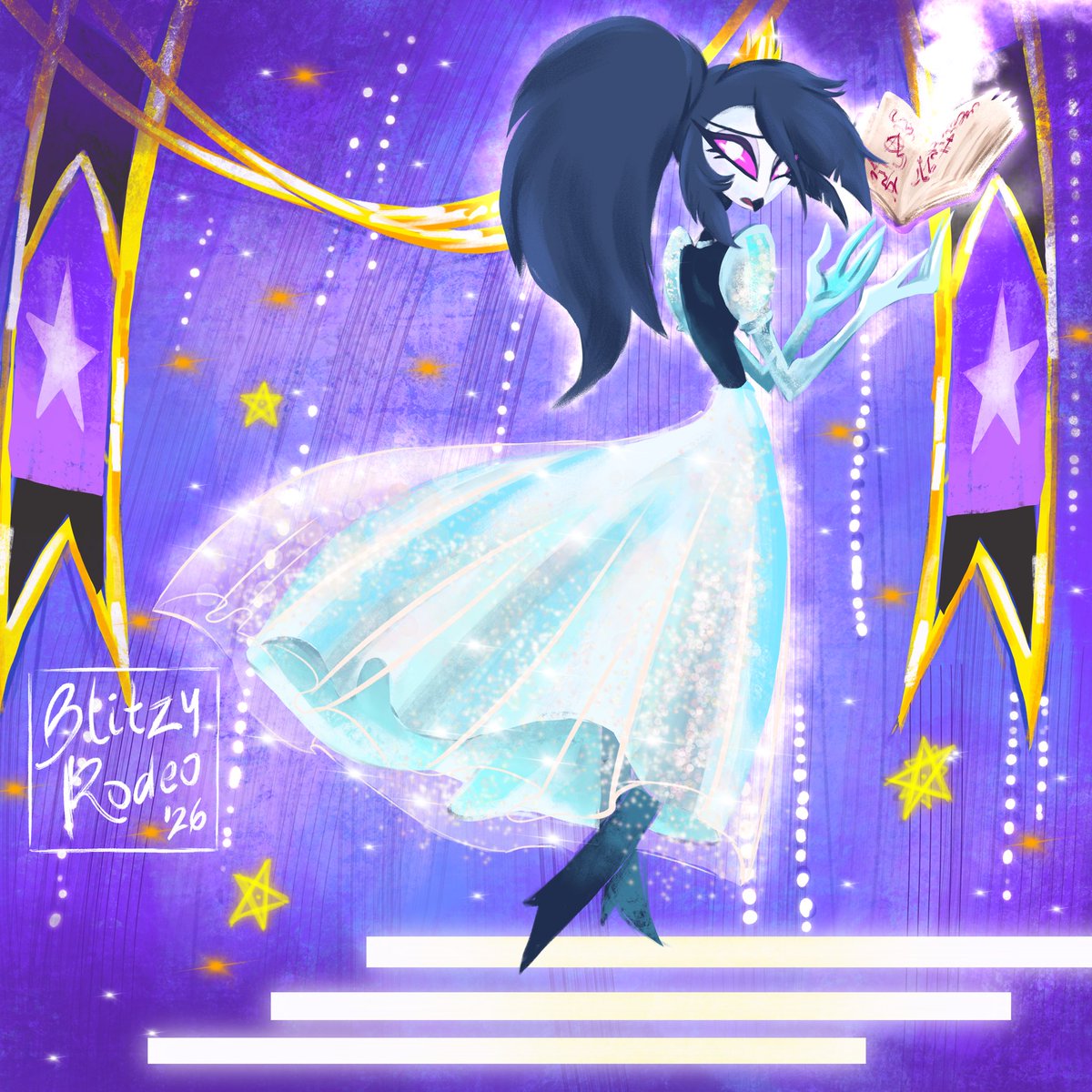 FlorenciaUP32's tweet photo. Octavia's Coronation 🌟🦉
#Helluvaboss https://t.co/9DFErhFp4a