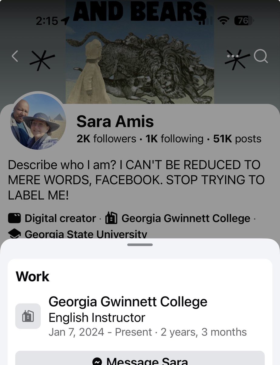 🚨🚨🚨🚨🚨🚨🚨🚨🚨🚨🚨🚨
Sara Amis is a Professor at Georgia Gwinnett College

➡️Apparently, she is ok with the assassination attempt on <a href="/realDonaldTrump/">Donald J. Trump</a> last night.

➡️As long as Amis is employed at GGC, the funding to college needs to be cut. She has no business teaching