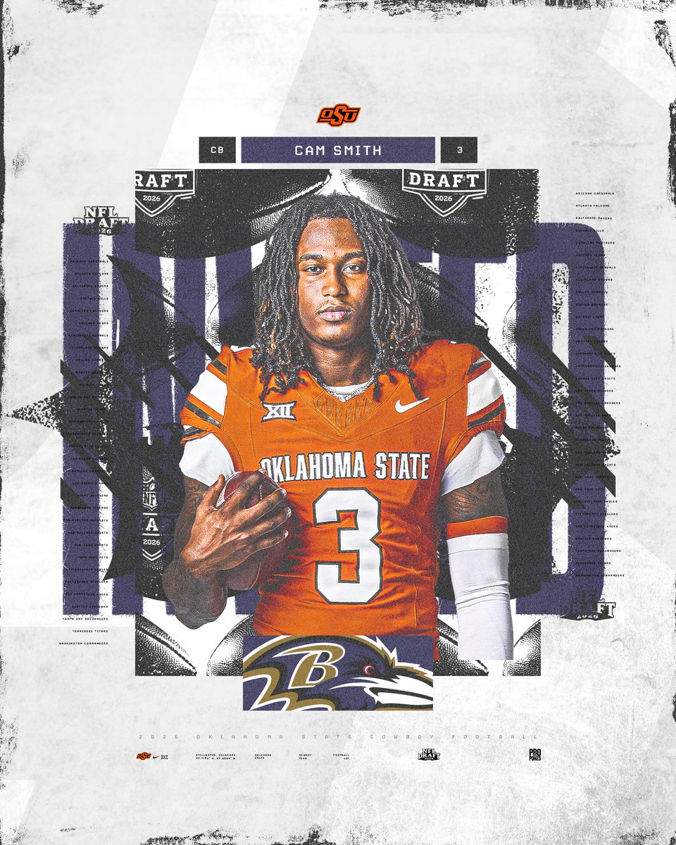 CowboyFB's tweet image. Hello Baltimore calling 📞 

#GoPokes | @iamcamsmith