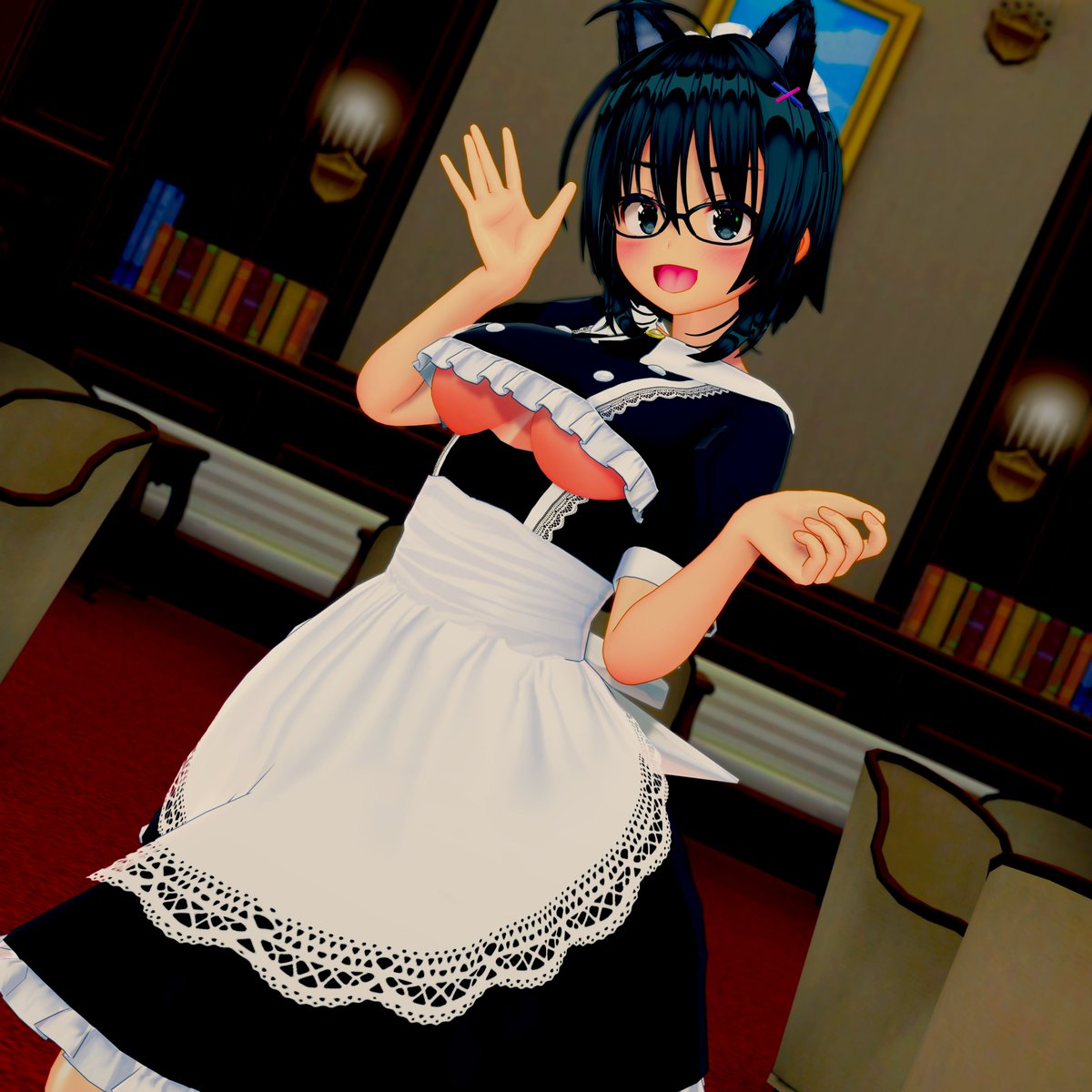 富･マネキン tweet media