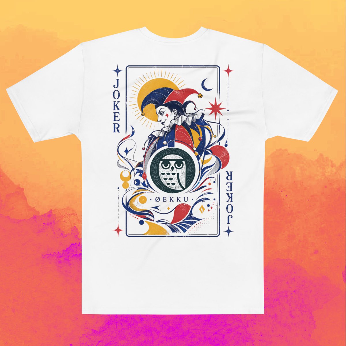 oekku's tweet image. Some days I’m the Joker.  
Some days I’m the Panda.  

Either way — I’m not here to behave.

Check out our new #streetwear #shirt 

oekku.shop/products/mens-…

#skateboard #snowboard