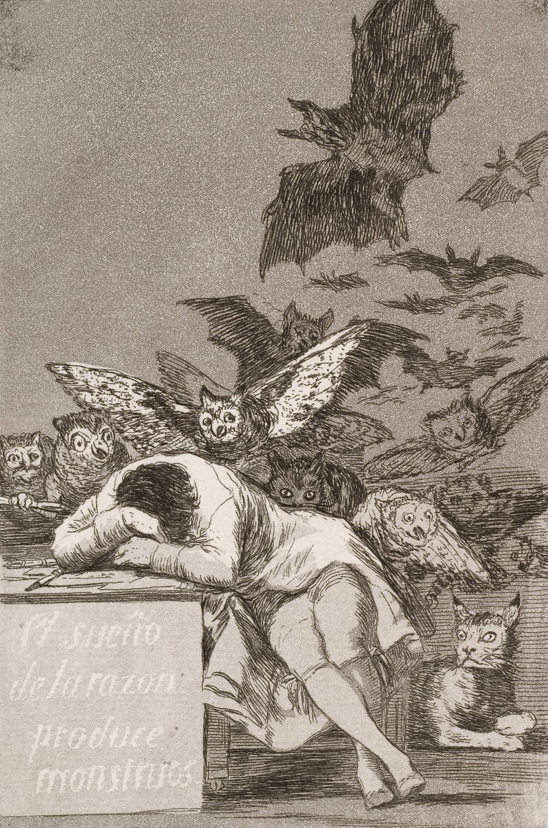 Dutch lawyer Inez Weski, on trial for aiding a cartel boss, ends her closing argument by showing judges Goya’s The Sleep of Reason Produces Monsters and Saturn Devouring His Son.