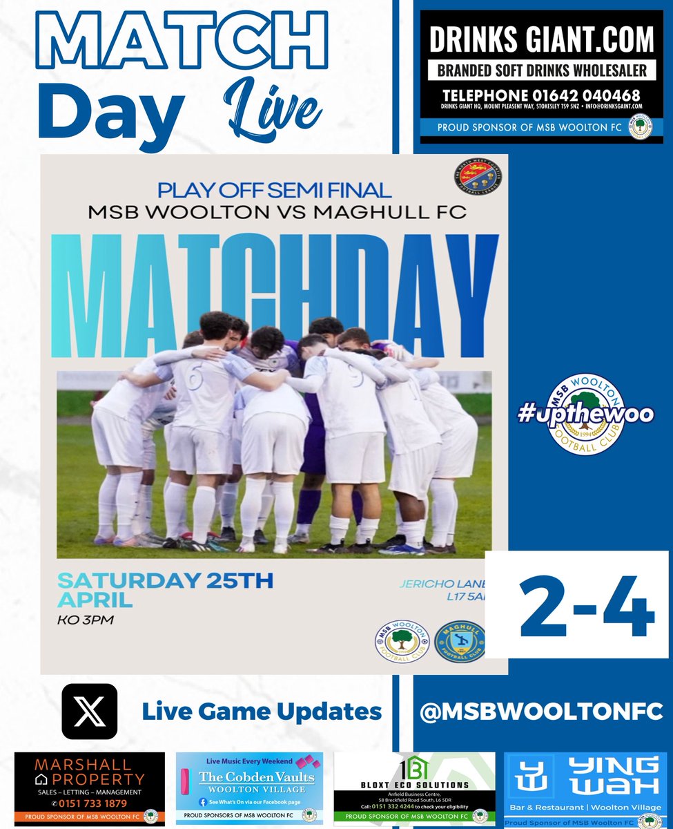 MSB Woolton FC (1st, Res, U23 & New U21’s) tweet media