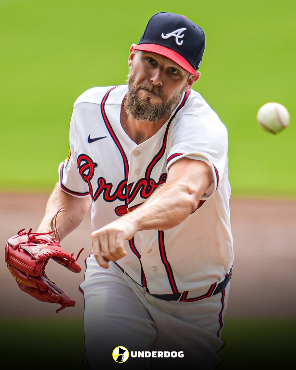 UnderdogMLB's tweet photo. Chris Sale vs. Phillies:

6 IP
0 ER
9 K
1 H
2 BB
33% Whiff rate

Sale is the only pitcher in MLB history with 11+ K/9 and 1200+ IP. https://t.co/BusJYz0KRC