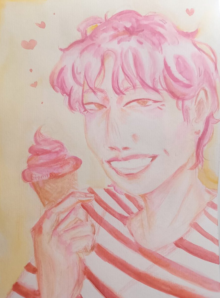 Liomiin's tweet image. 🍦🩷

#StrayKids #jeongin #I_N #art #skz #StrayKidsfanart