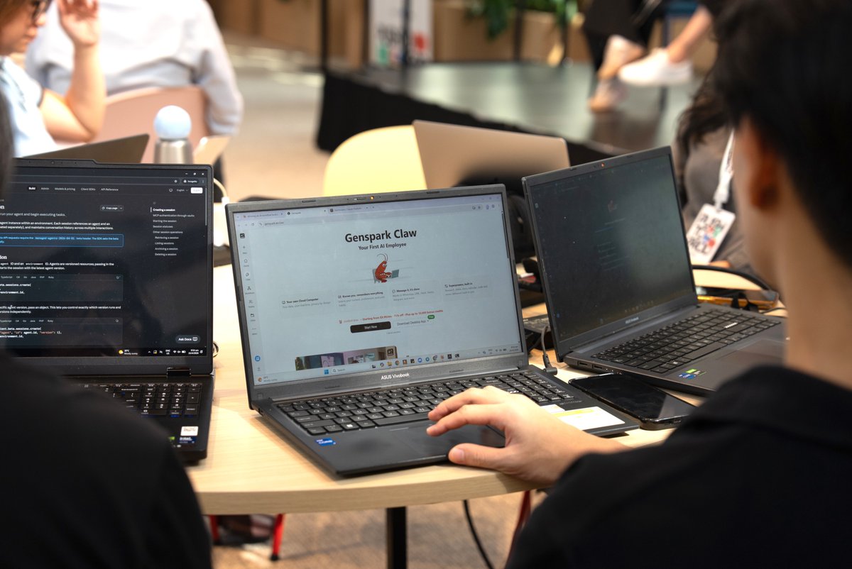 Genspark tweet media