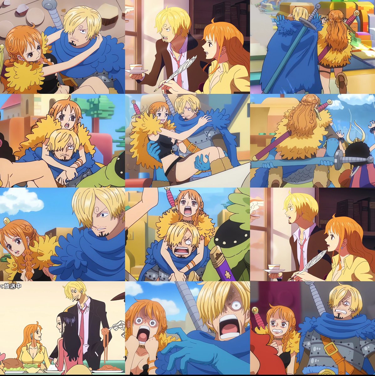 I know #they hate seeing Sanji and Nami get so many scenes together in Elbaf😂
