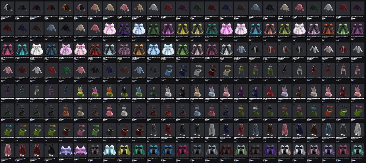 folamsii's tweet image. uploaded like 750 items this week 💗

#robloxugc #robloxdev #frutigeraero